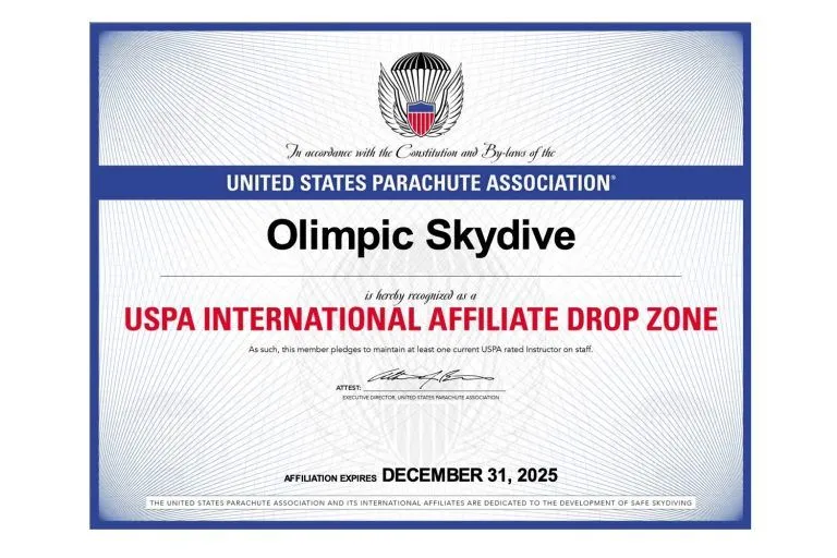 certyfikat USPA GM-2025