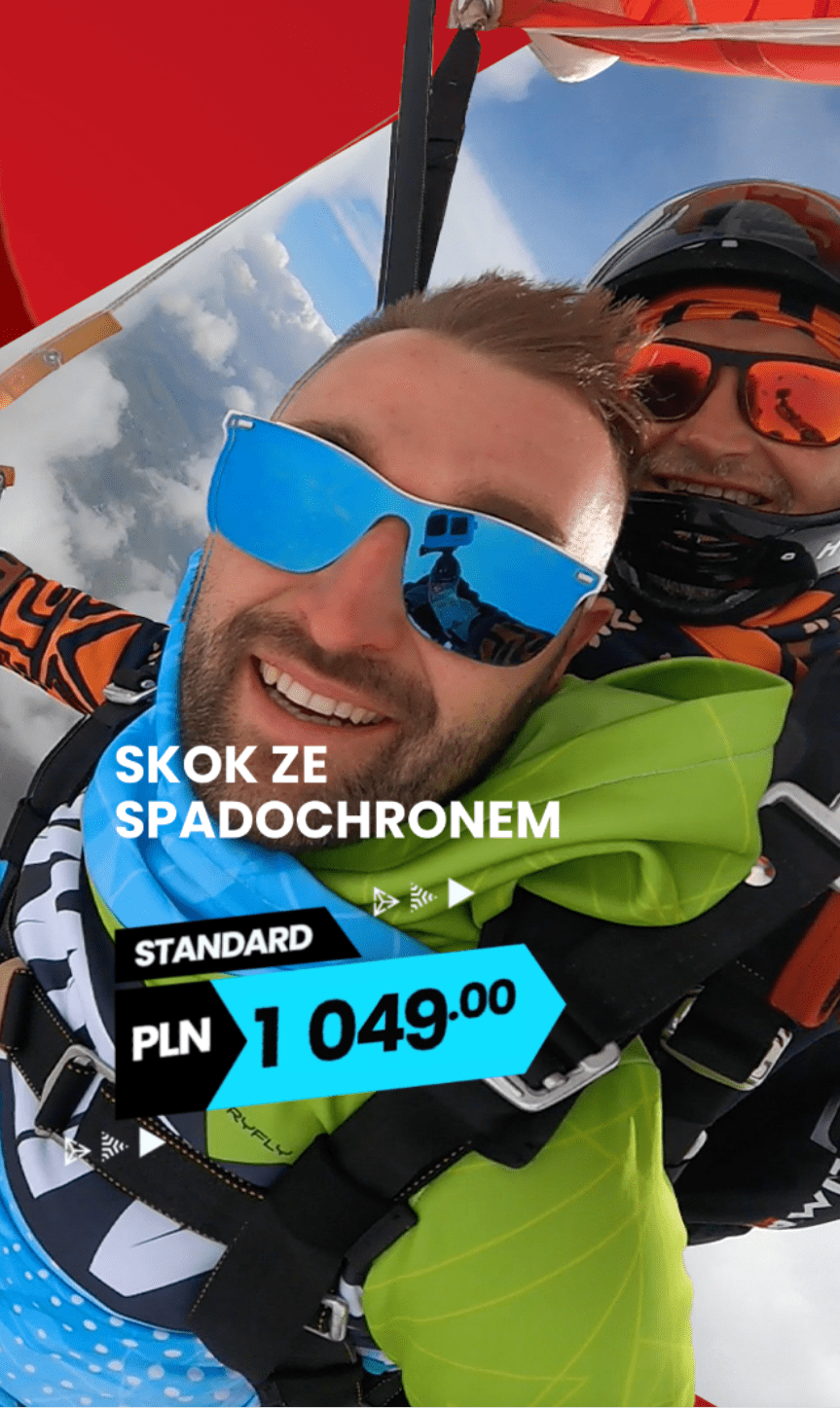skoki spadochronowe w tandemie Warszawa