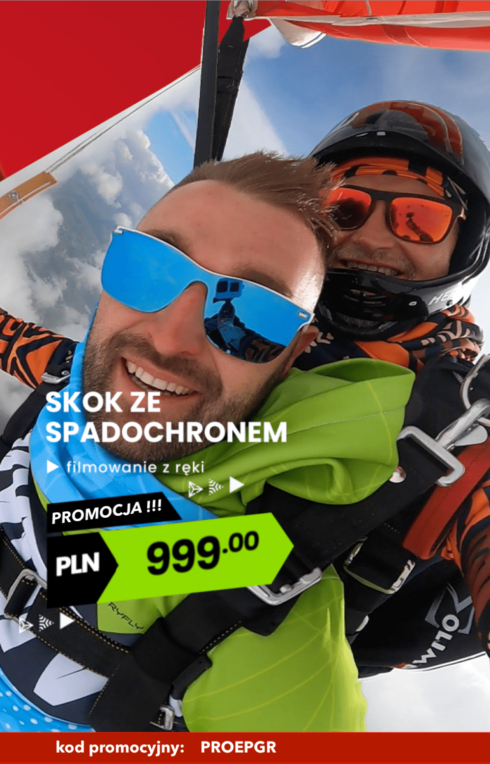 skoki w tandemie Olsztyn