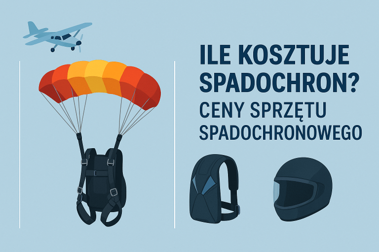 Ile kosztuje spadochron Ceny sprzętu spadochronoweg